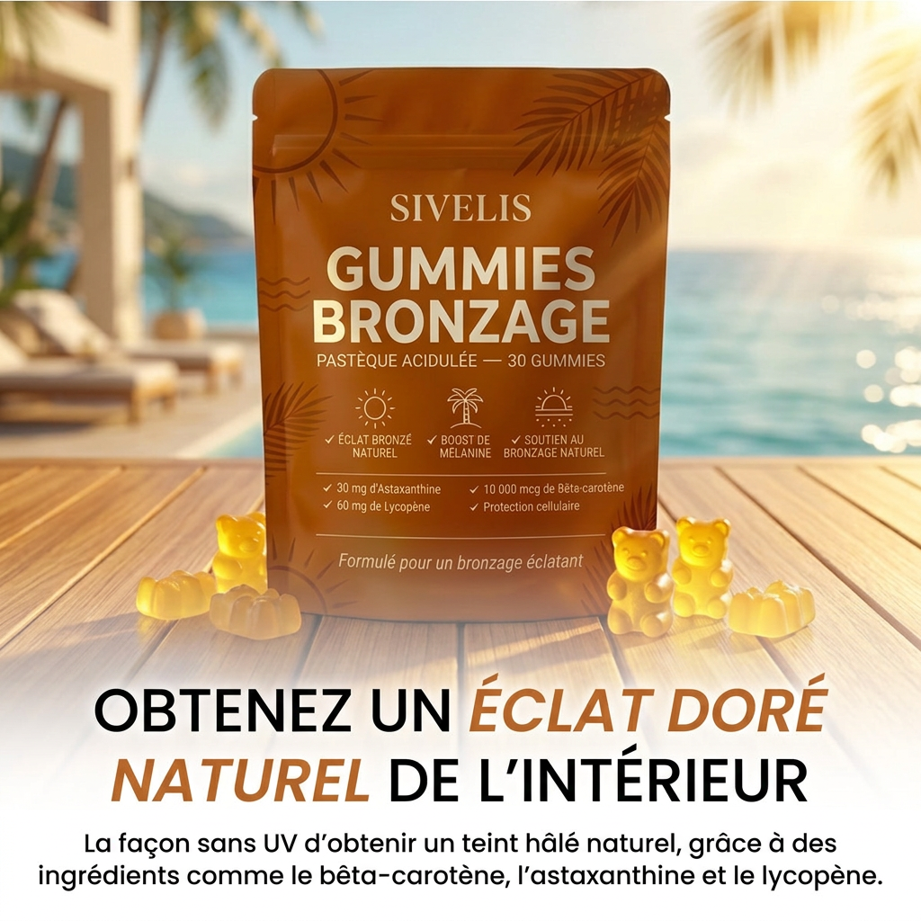 Sivelis™- Le bronzage naturel doré