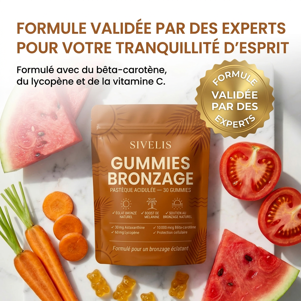 Sivelis™- Le bronzage naturel doré