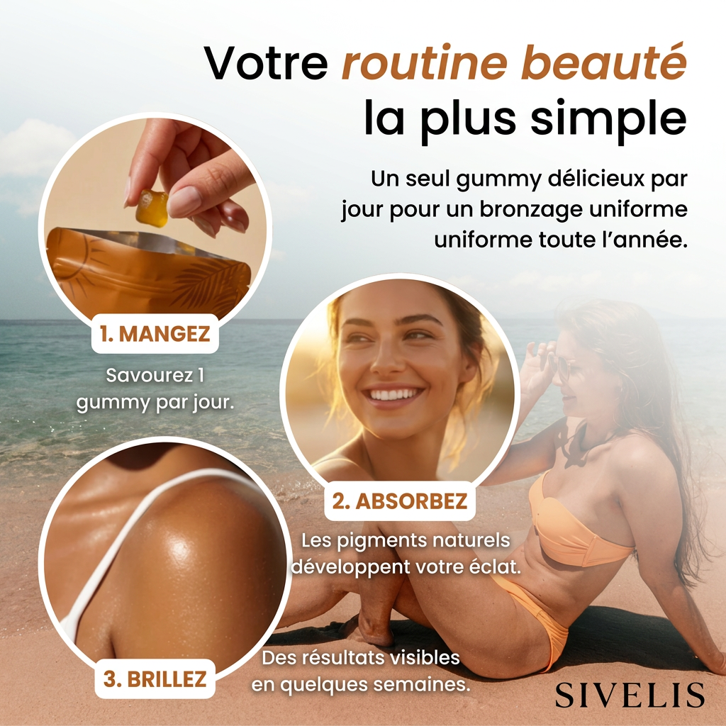Sivelis™- Le bronzage naturel doré