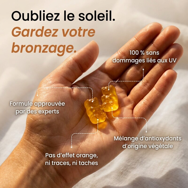 Sivelis™- Le bronzage naturel doré