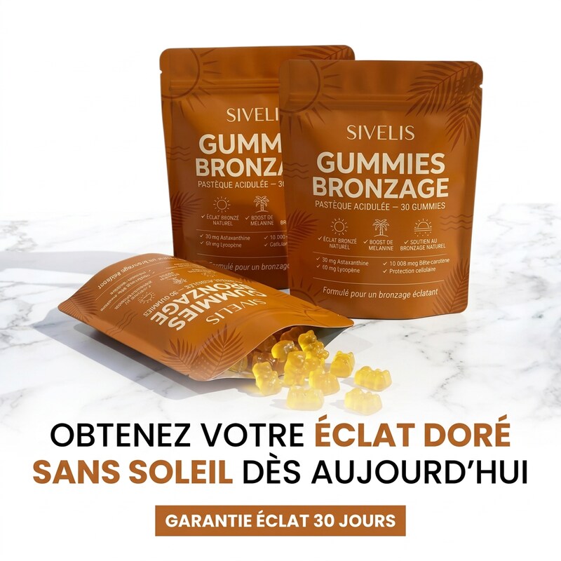 Sivelis™- Le bronzage naturel doré